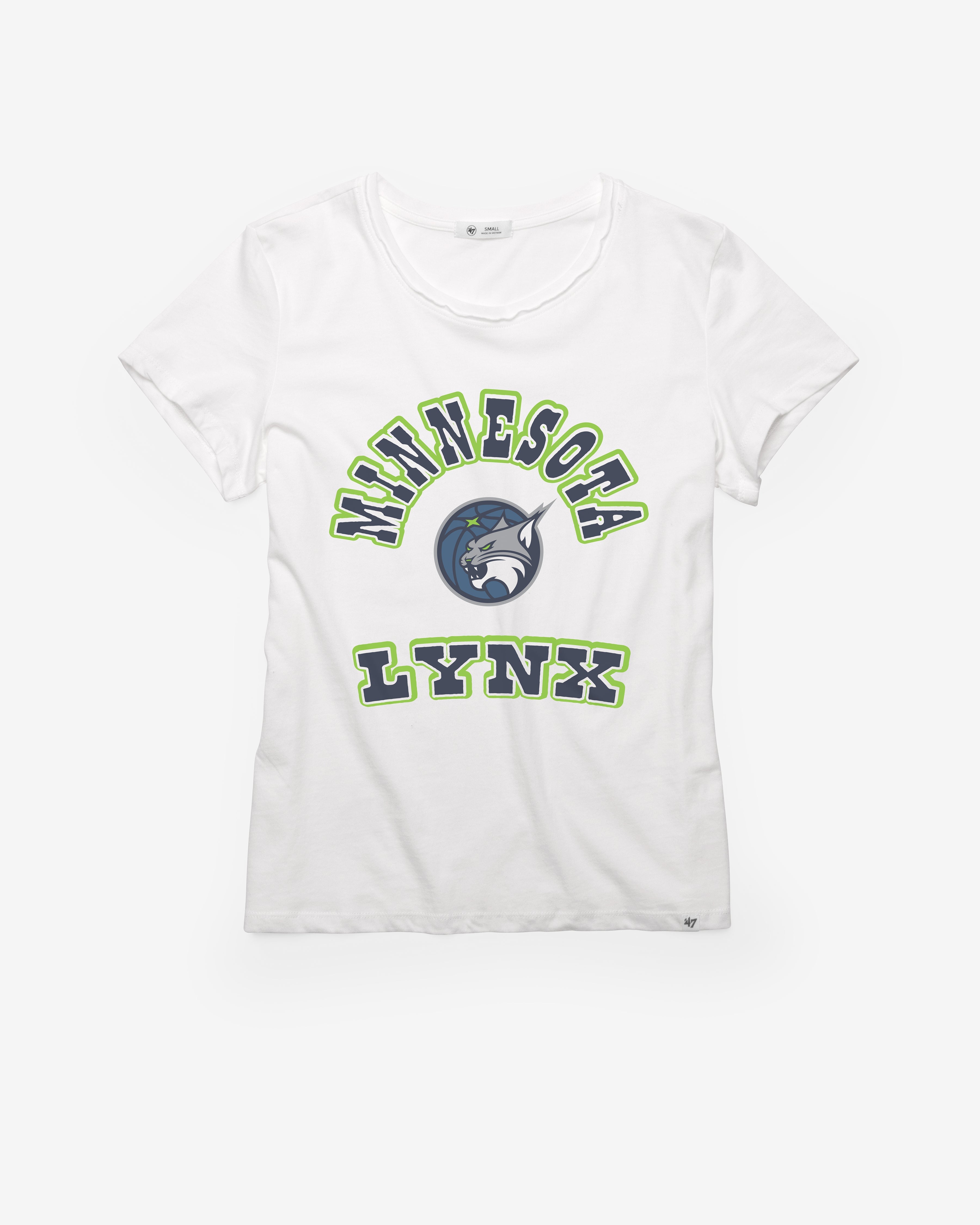 MINNESOTA LYNX COMEBACK '47 FRANKIE TEE WOMENS WHITE WASH