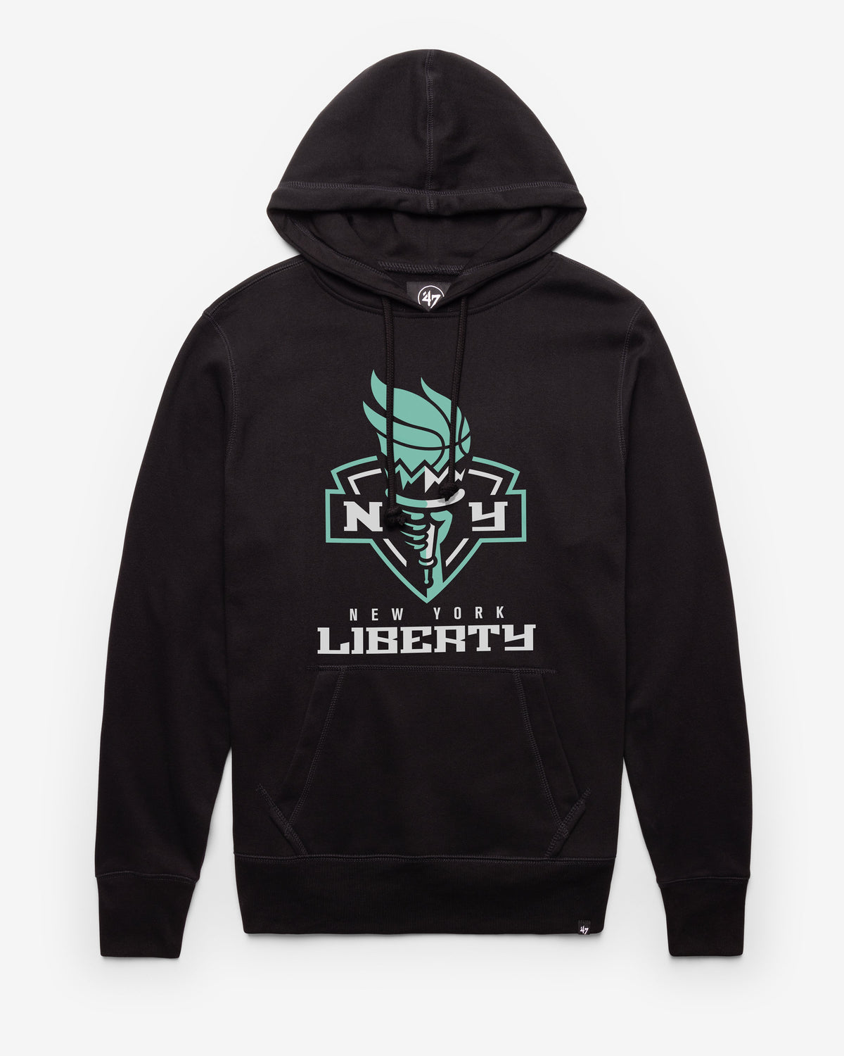 NEW YORK LIBERTY IMPRINT '47 HEADLINE HOOD JET BLACK