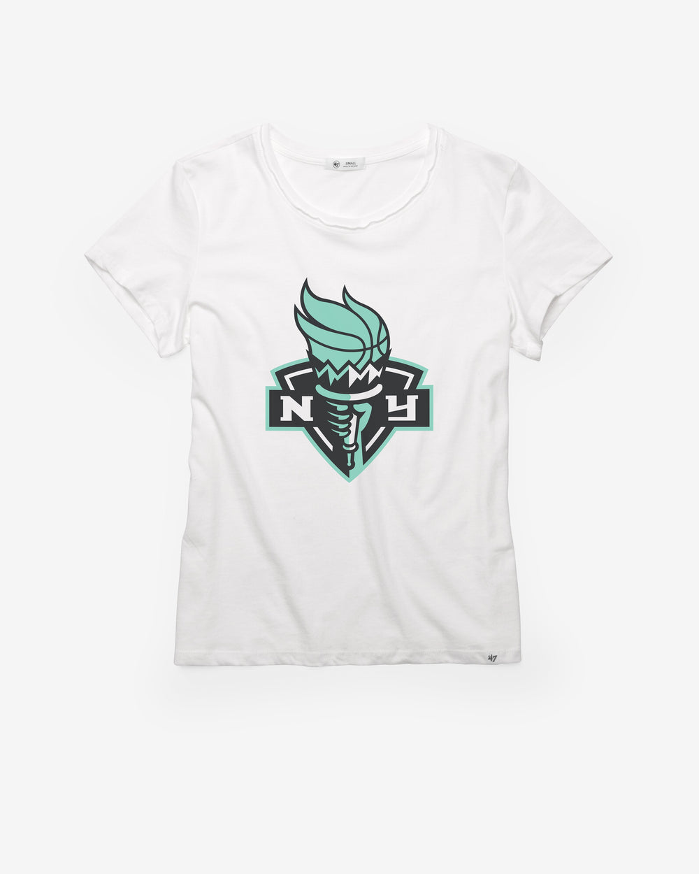NEW YORK LIBERTY IMPRINT '47 FRANKIE TEE WOMENS WHITE WASH