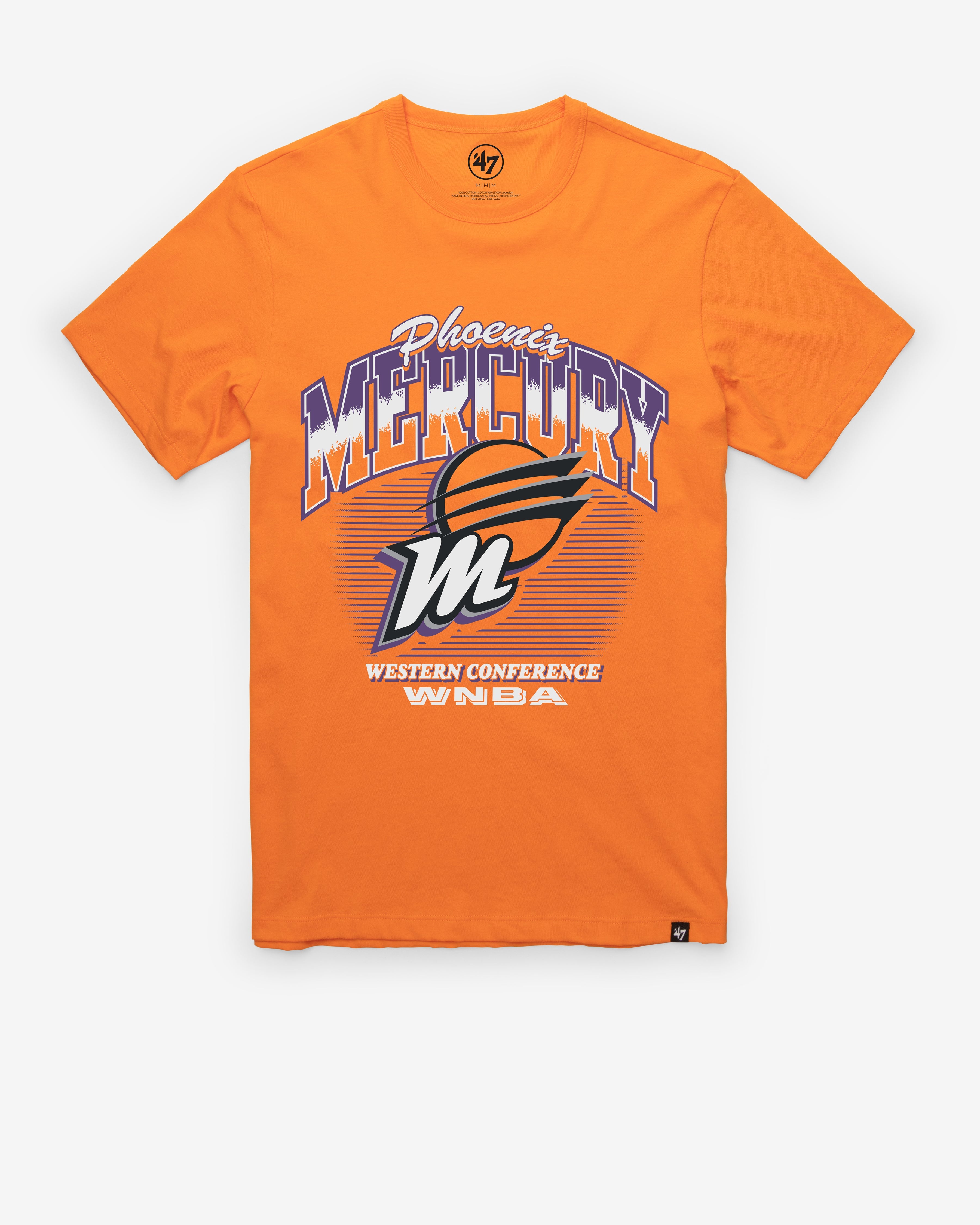 PHOENIX MERCURY PICK AND ROLL '47 FRANKLIN TEE SIGNAL ORANGE