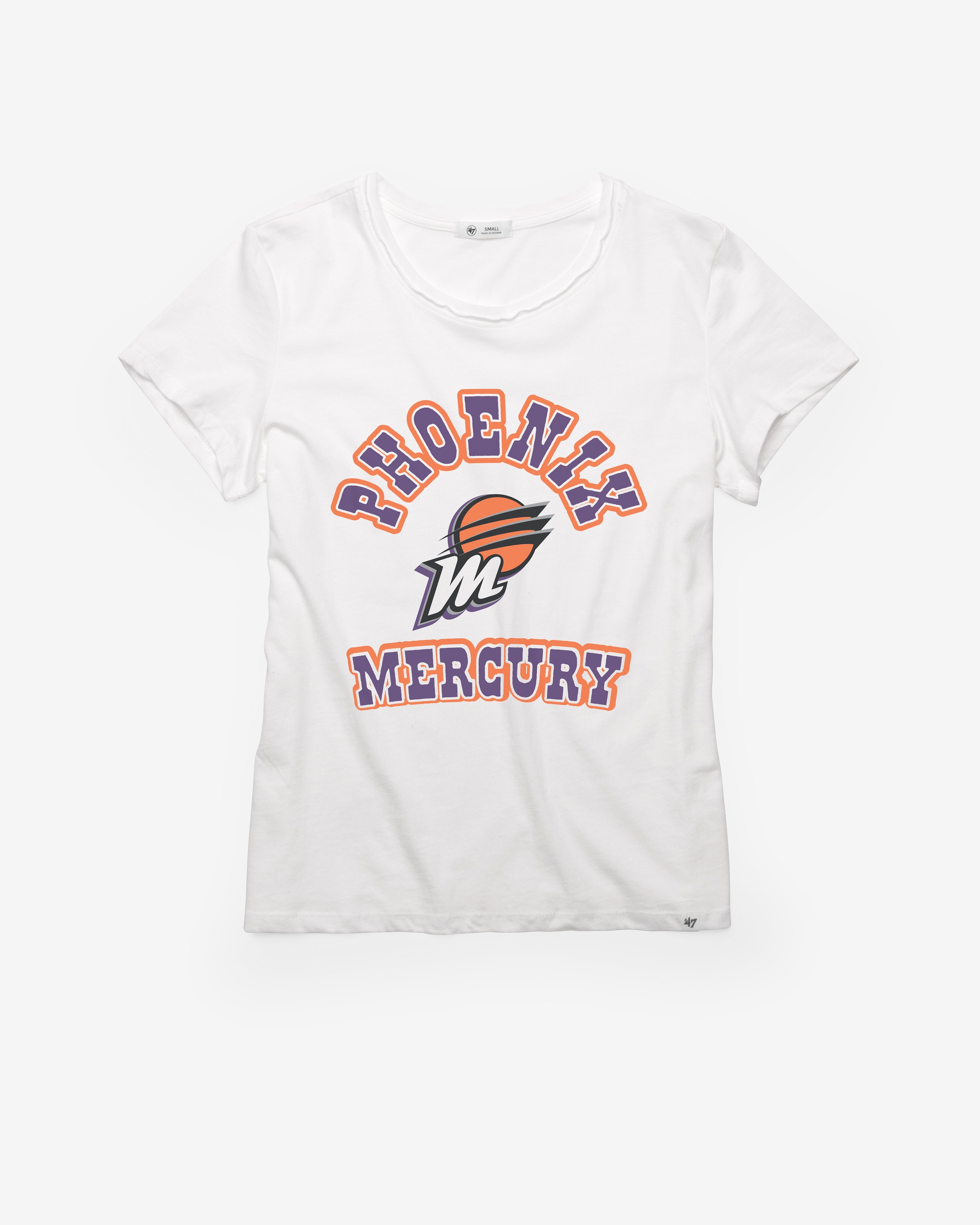 PHOENIX MERCURY COMEBACK '47 FRANKIE TEE WOMENS WHITE WASH
