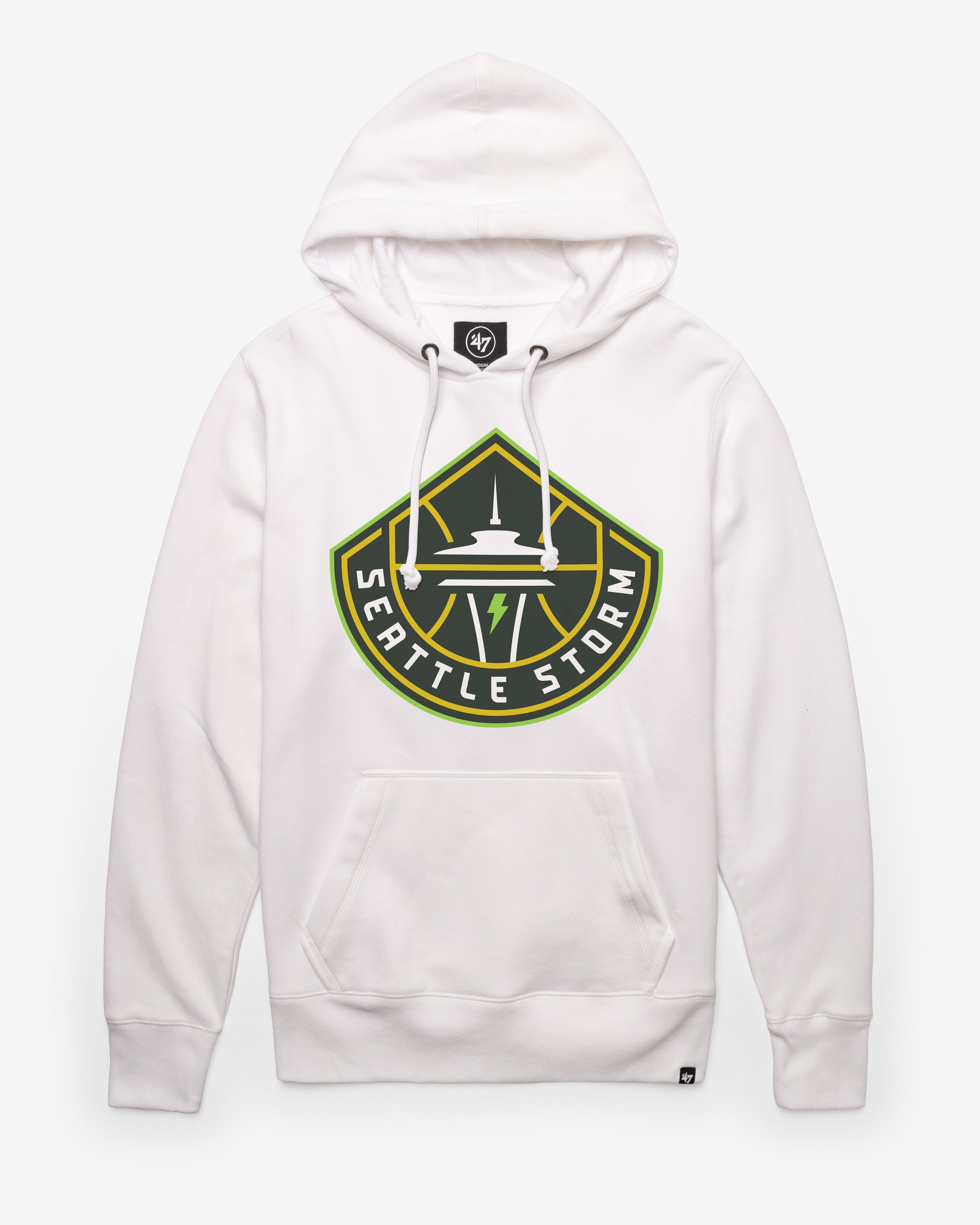 SEATTLE STORM IMPRINT '47 HEADLINE HOOD WHITE WASH
