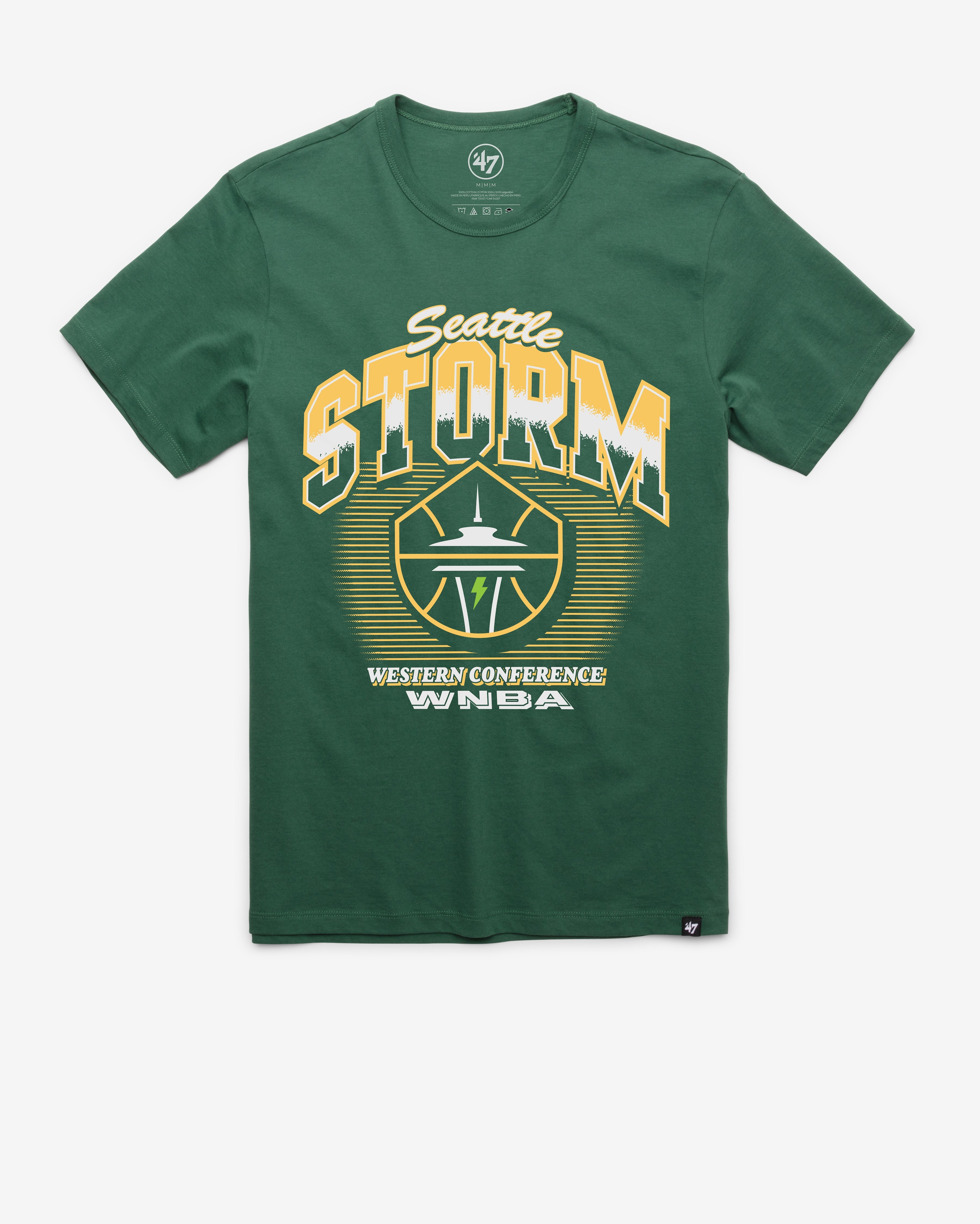 SEATTLE STORM PICK AND ROLL '47 FRANKLIN TEE ELM GREEN