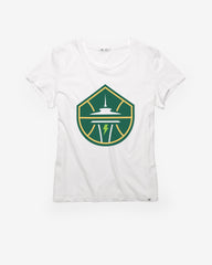 SEATTLE STORM IMPRINT '47 FRANKIE TEE WOMENS WHITE WASH