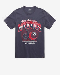 WASHINGTON MYSTICS PICK AND ROLL '47 FRANKLIN TEE ATLAS BLUE