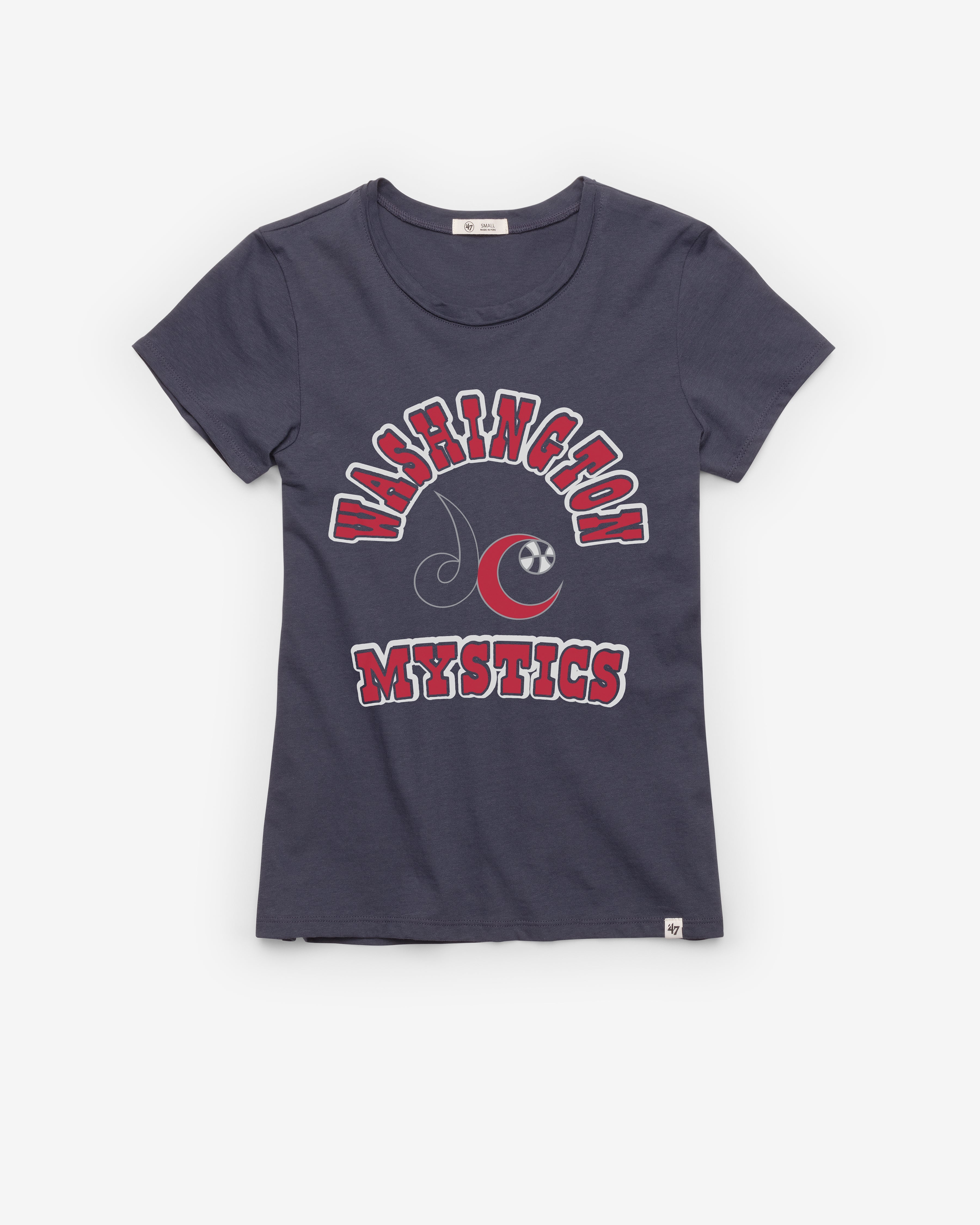 WASHINGTON MYSTICS COMEBACK '47 FRANKIE TEE WOMENS ATLAS BLUE