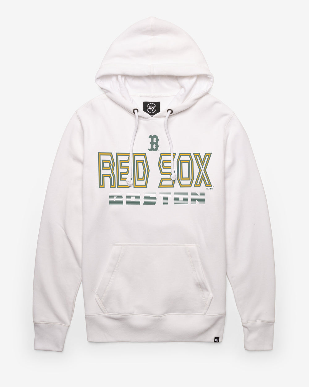 BOSTON RED SOX CITY CONNECT BYLINE '47 HEADLINE HOOD WHITE WASH