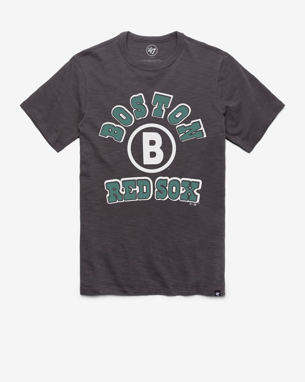 BOSTON RED SOX CITY CONNECT COMEBACK '47 SCRUM TEE CHARCOAL