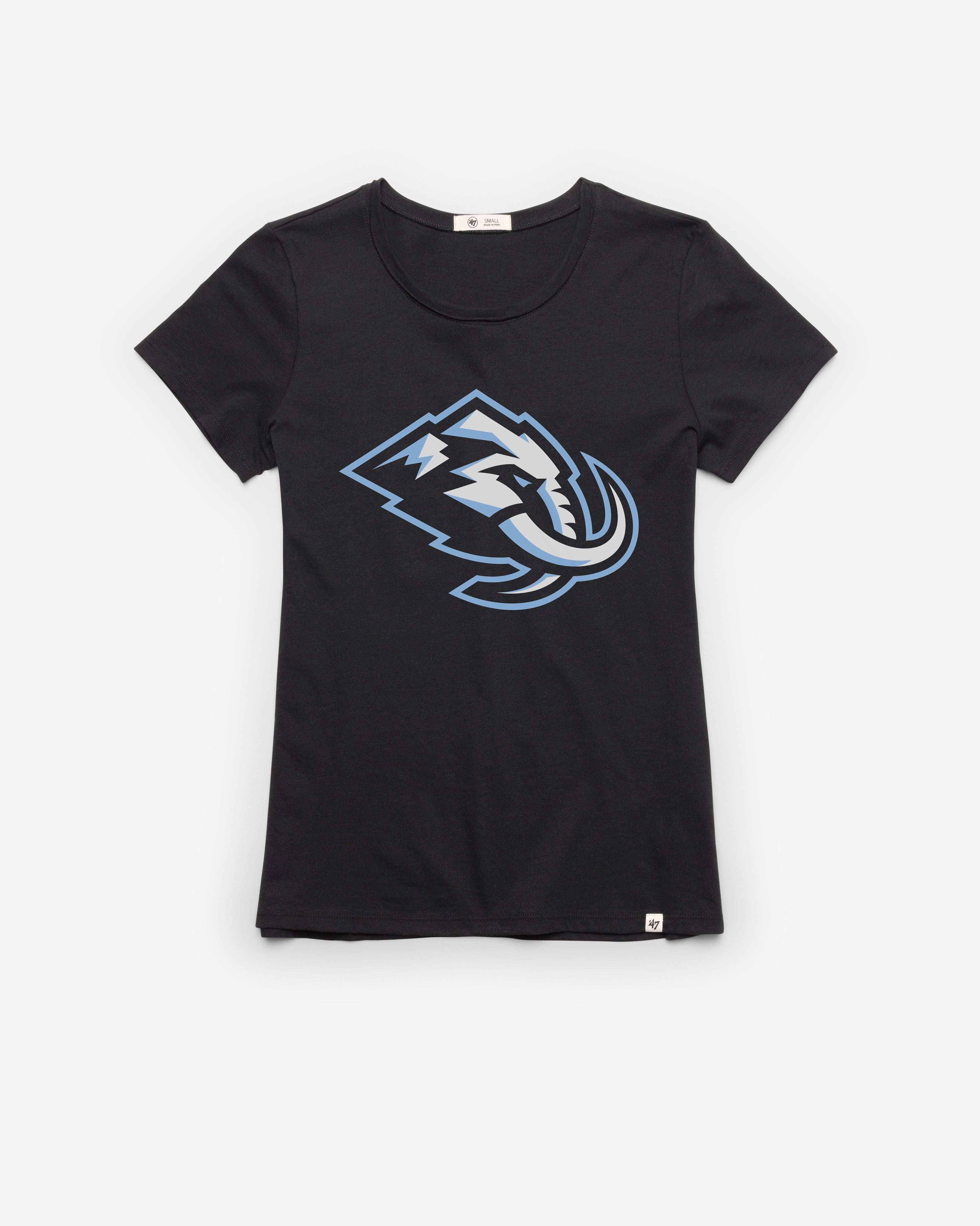 UTAH MAMMOTH IMPRINT '47 FRANKIE TEE WOMENS FLINT BLACK