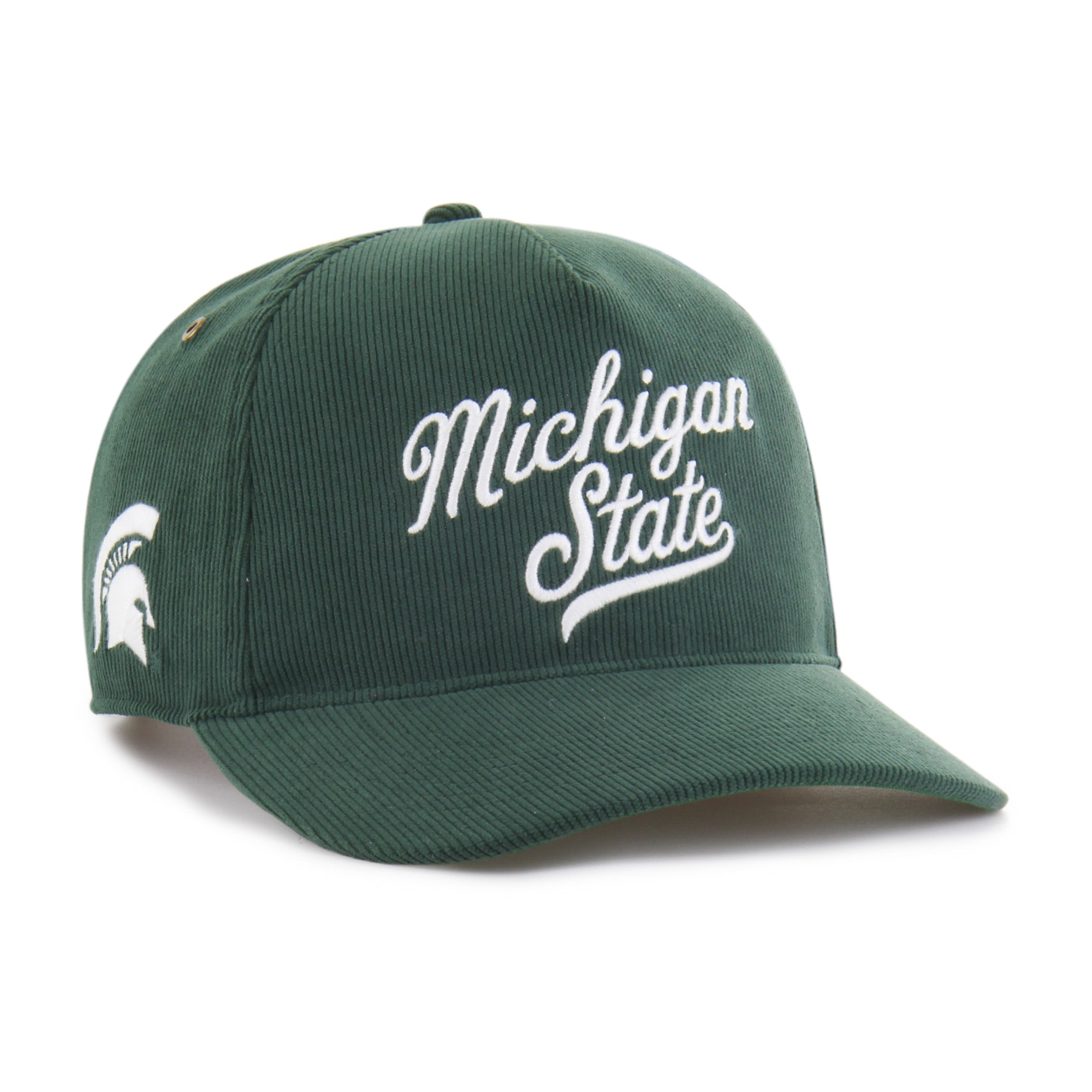 MICHIGAN STATE SPARTANS GRANDSTAND CORD '47 HITCH RF RELAXED FIT DARK GREEN