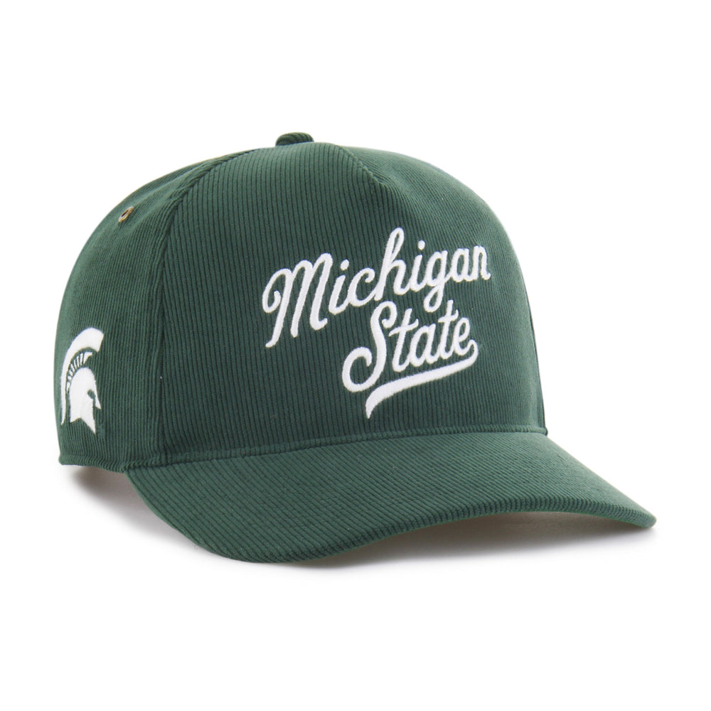 MICHIGAN STATE SPARTANS GRANDSTAND CORD '47 HITCH RF RELAXED FIT DARK GREEN