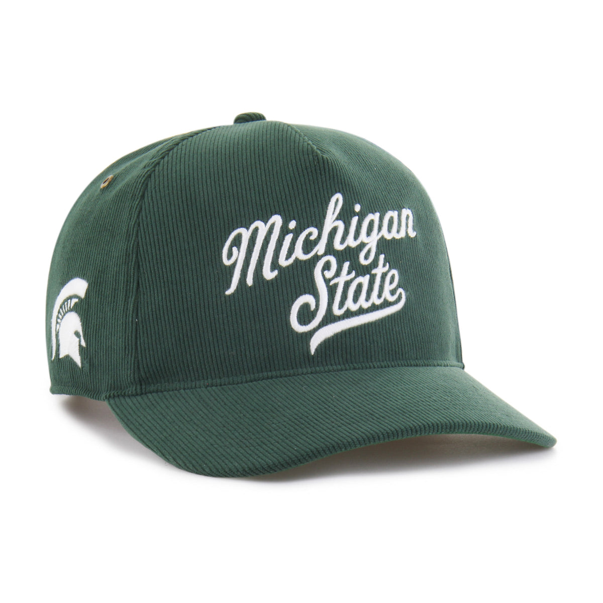 MICHIGAN STATE SPARTANS GRANDSTAND CORD '47 HITCH RF RELAXED FIT DARK GREEN