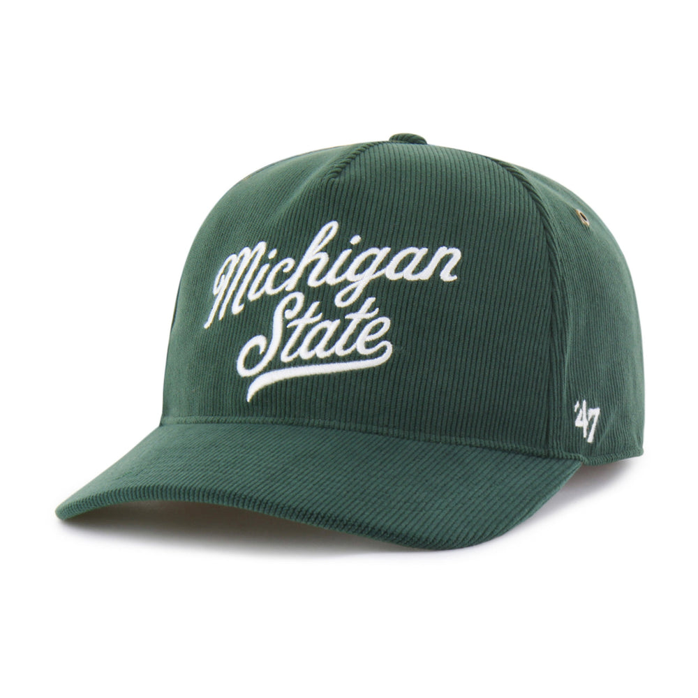 MICHIGAN STATE SPARTANS GRANDSTAND CORD '47 HITCH RF RELAXED FIT DARK GREEN
