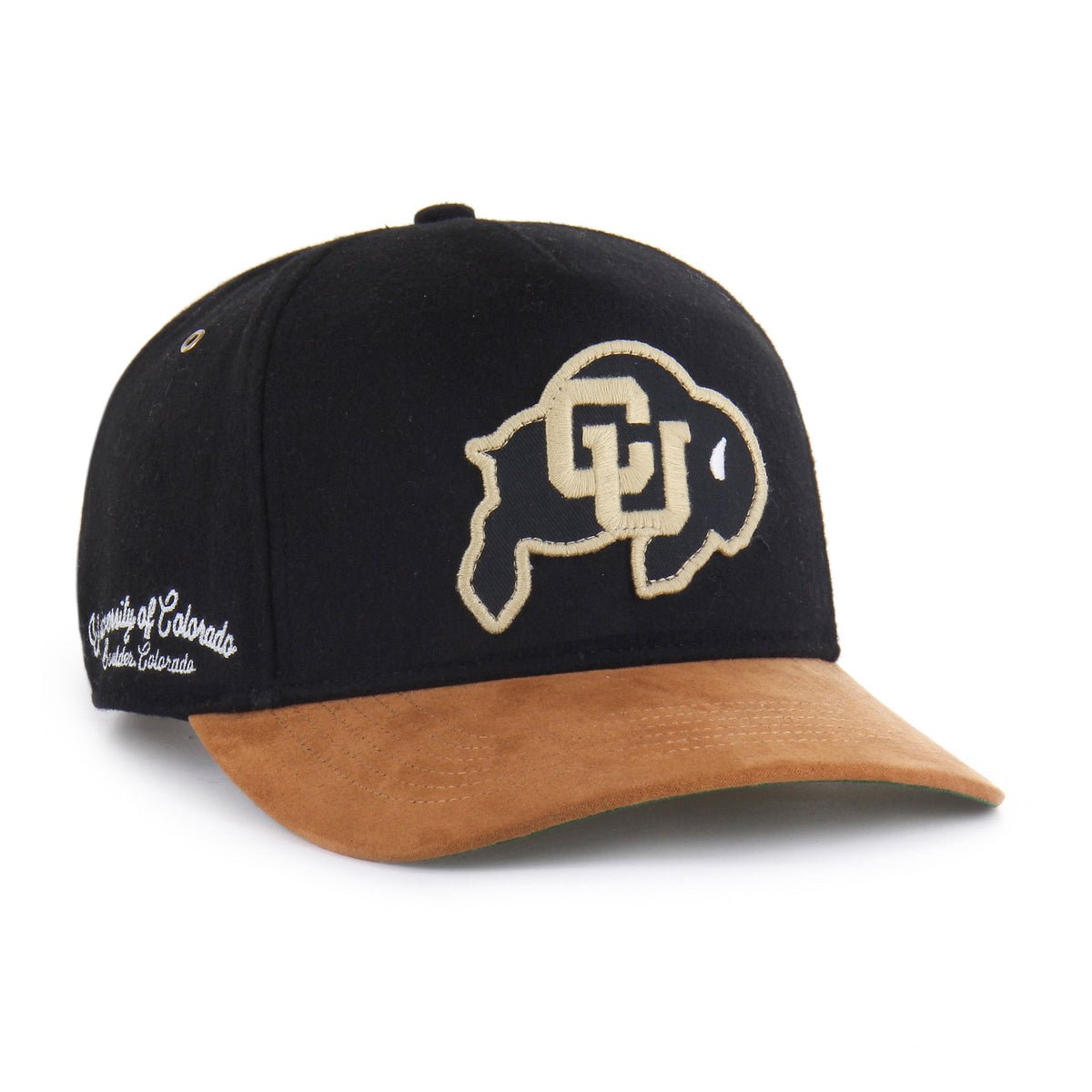 COLORADO BUFFALOES GRANDSTAND TWO TONE '47 HITCH BLACK