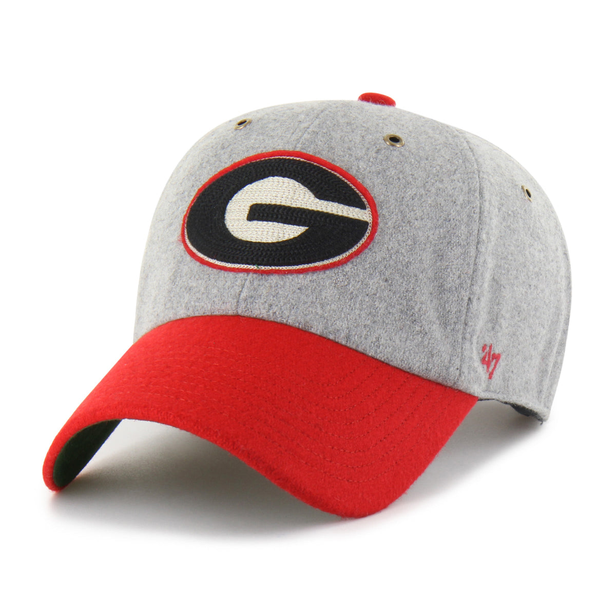 GEORGIA BULLDOGS GRANDSTAND TWO TONE '47 CLEAN UP GRAY