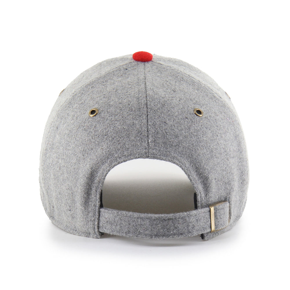 WISCONSIN BADGERS GRANDSTAND TWO TONE '47 CLEAN UP GRAY