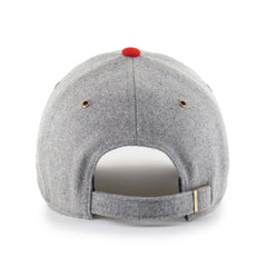 WISCONSIN BADGERS GRANDSTAND TWO TONE '47 CLEAN UP GRAY