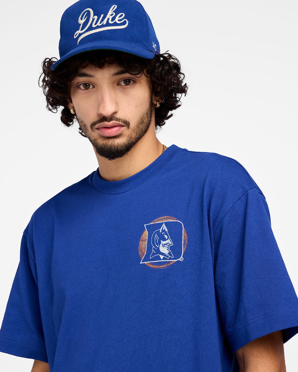 DUKE BLUE DEVILS GAME ON '47 FOUNDATION TEE ROYAL