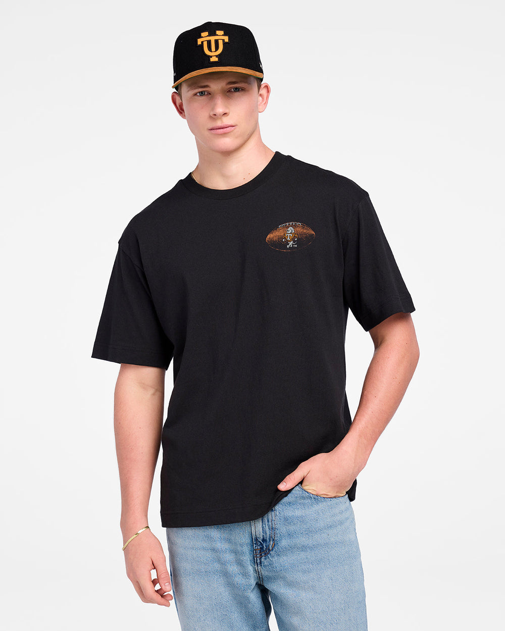 TENNESSEE VOLUNTEERS VAULT GAME ON '47 FOUNDATION TEE BLACK