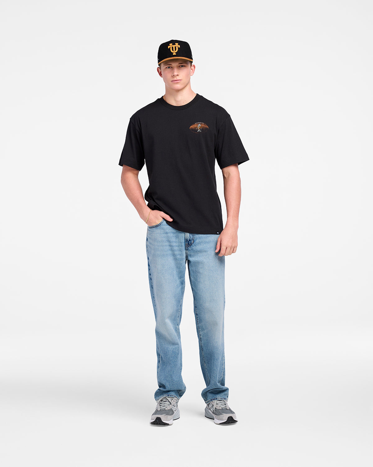 TENNESSEE VOLUNTEERS VAULT GAME ON '47 FOUNDATION TEE BLACK