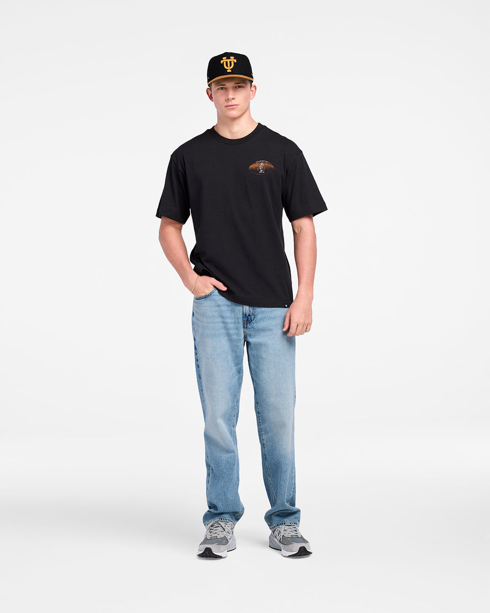 TENNESSEE VOLUNTEERS VAULT GAME ON '47 FOUNDATION TEE BLACK