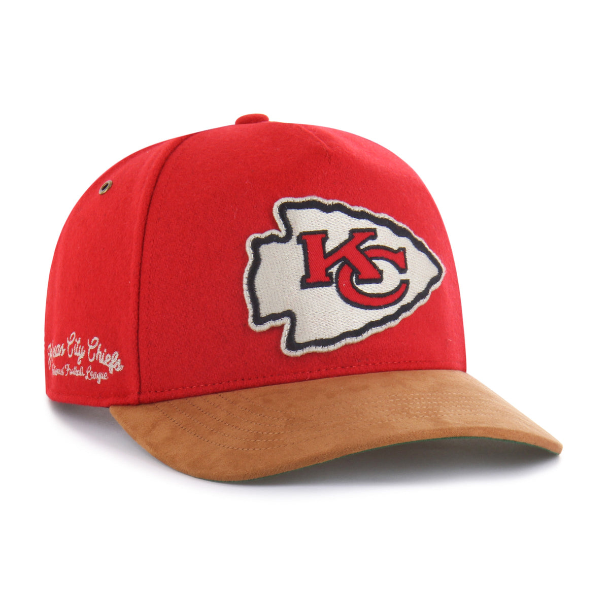 KANSAS CITY CHIEFS GRANDSTAND TWO TONE '47 HITCH RED
