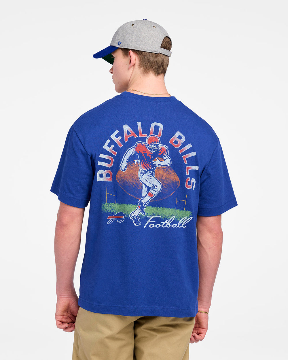 BUFFALO BILLS GAME ON '47 FOUNDATION TEE ROYAL