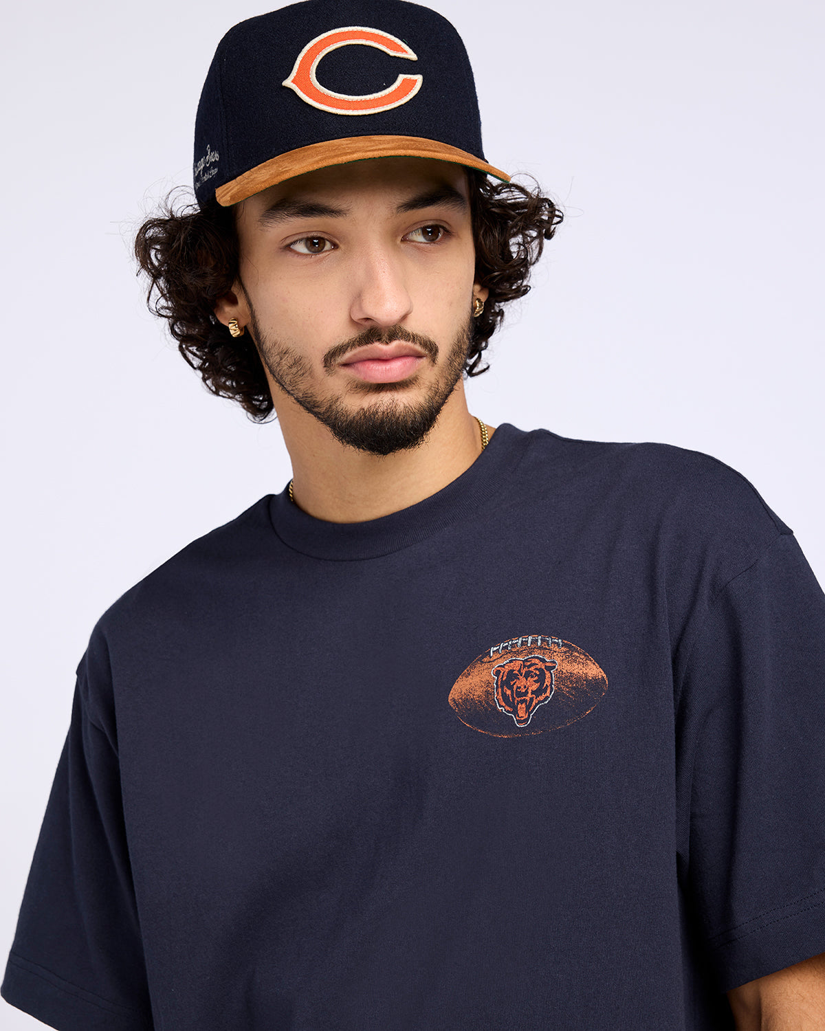 CHICAGO BEARS GAME ON '47 FOUNDATION TEE NAVY