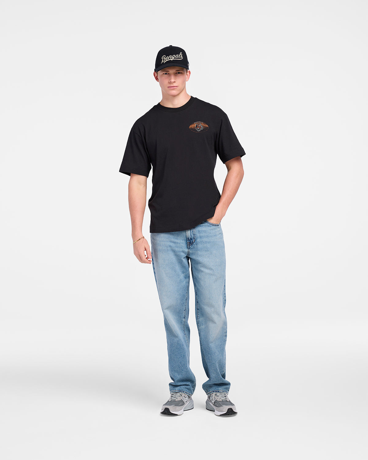 CINCINNATI BENGALS GAME ON '47 FOUNDATION TEE BLACK