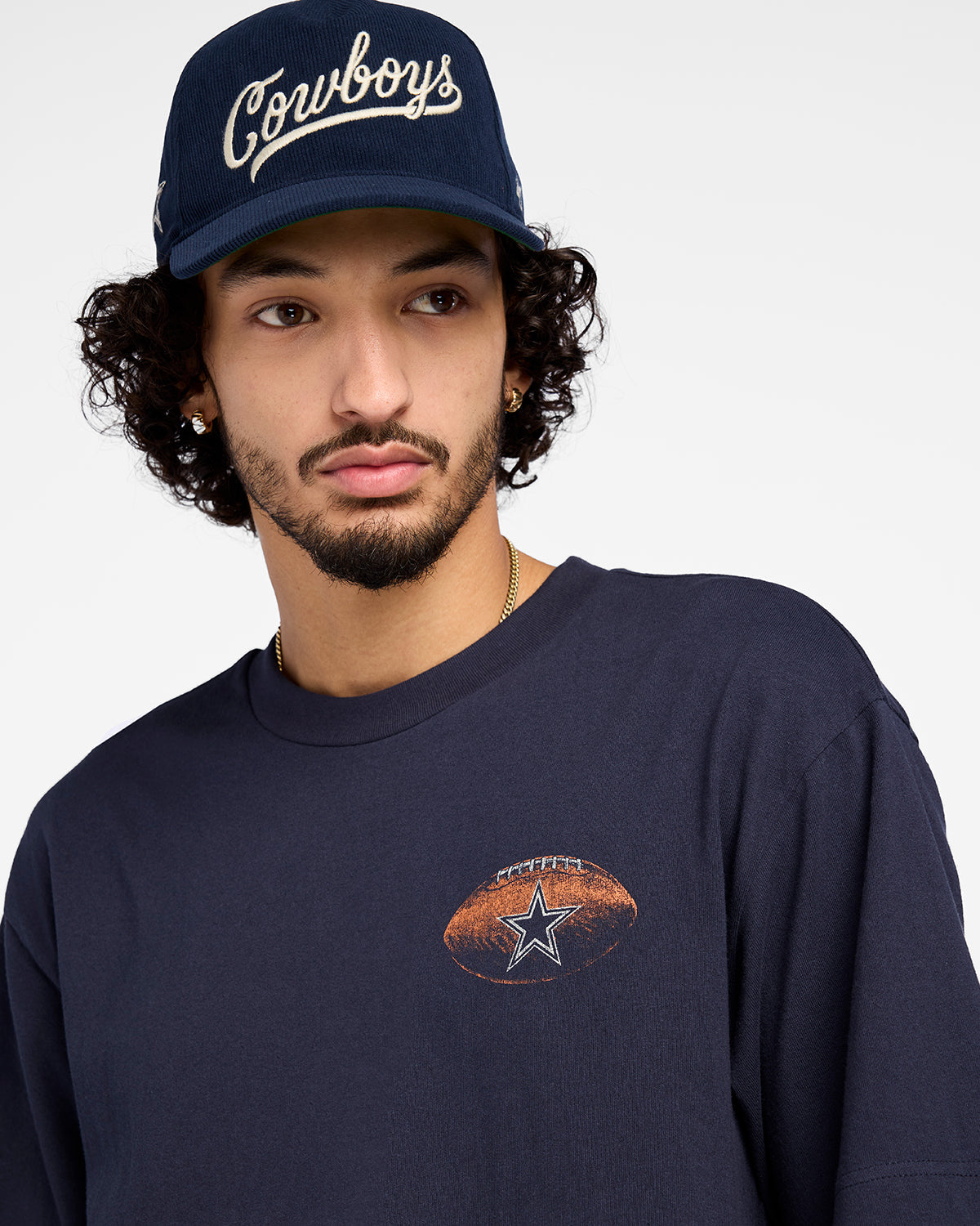 DALLAS COWBOYS GAME ON '47 FOUNDATION TEE NAVY