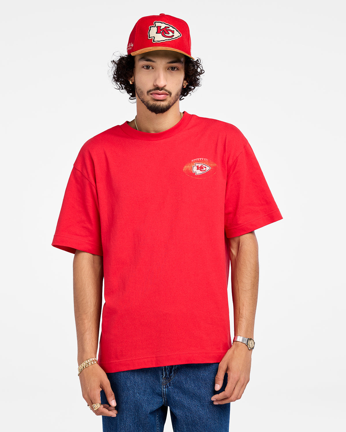 KANSAS CITY CHIEFS GAME ON '47 FOUNDATION TEE RED
