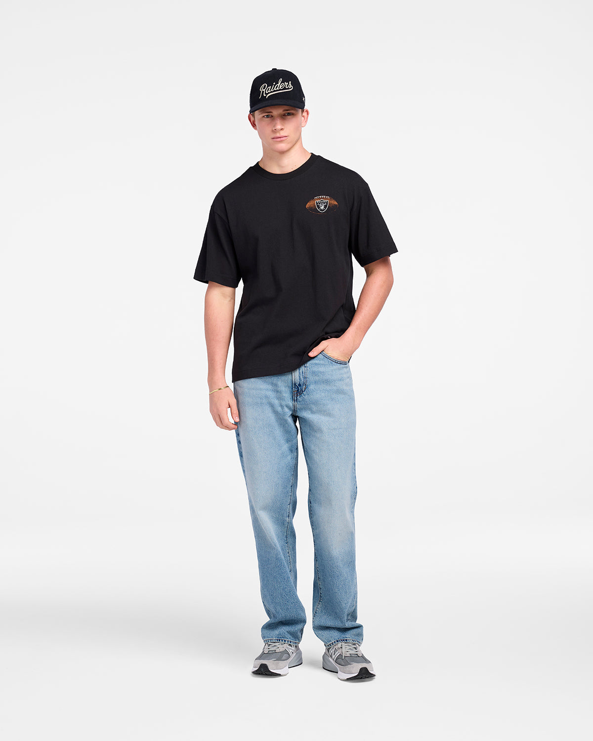 LAS VEGAS RAIDERS GAME ON '47 FOUNDATION TEE BLACK