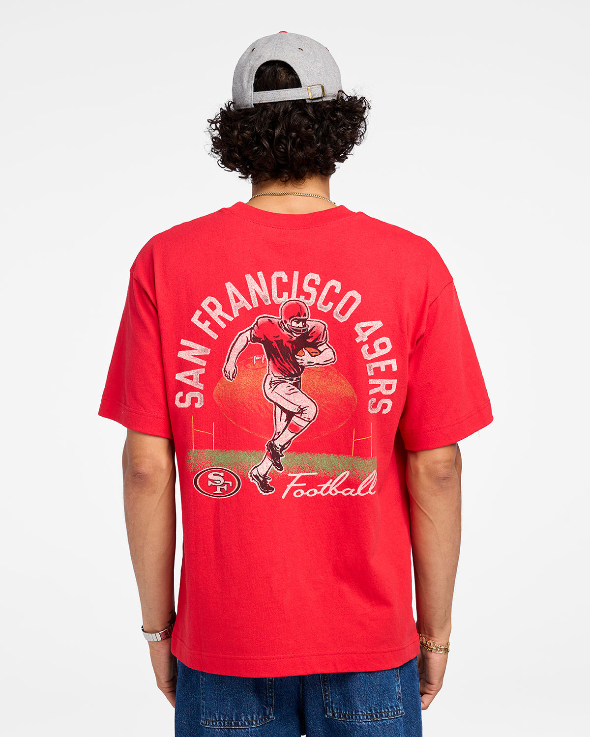 SAN FRANCISCO 49ERS GAME ON '47 FOUNDATION TEE RED