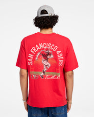 SAN FRANCISCO 49ERS GAME ON '47 FOUNDATION TEE RED
