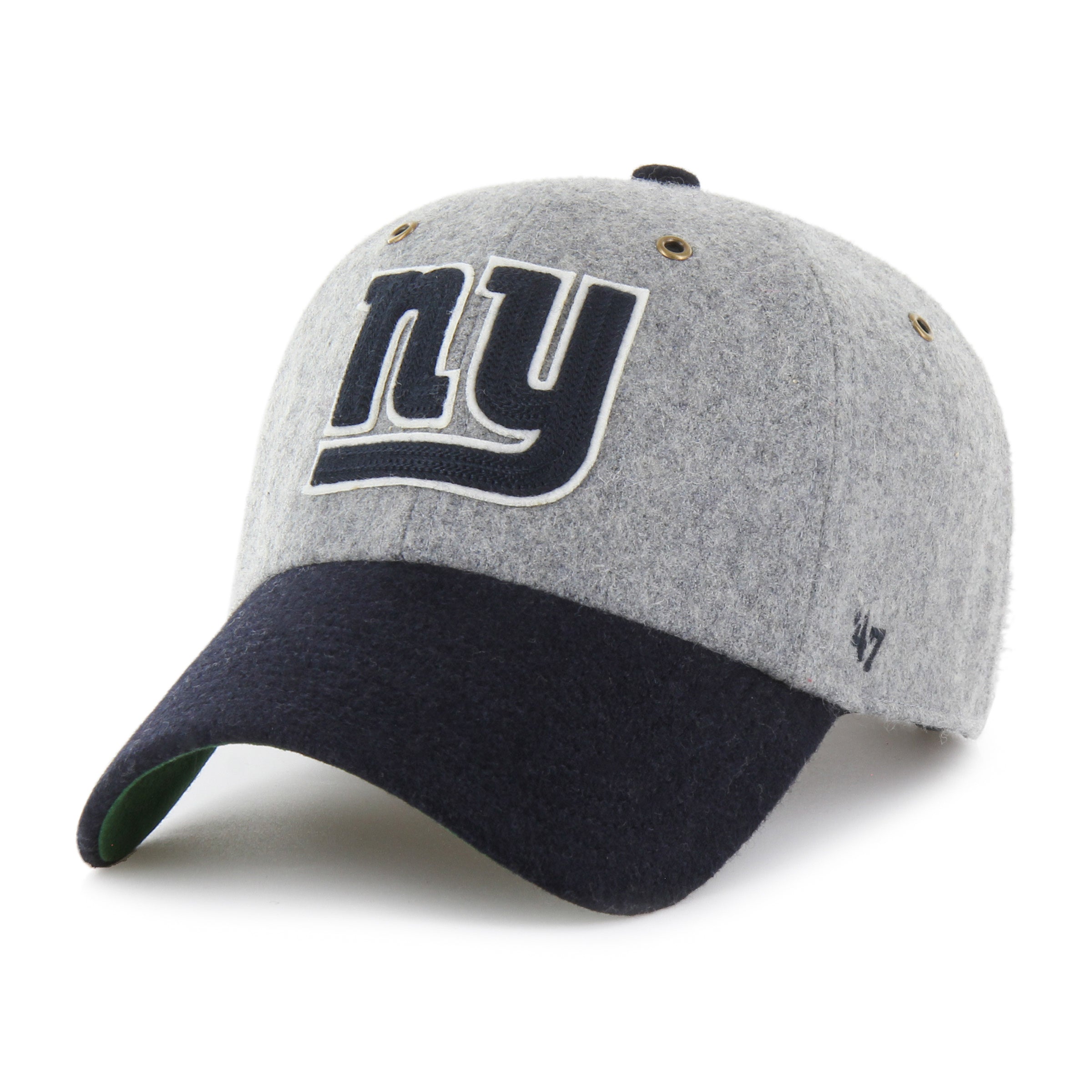 NEW YORK GIANTS HISTORIC GRANDSTAND TWO TONE '47 CLEAN UP GRAY
