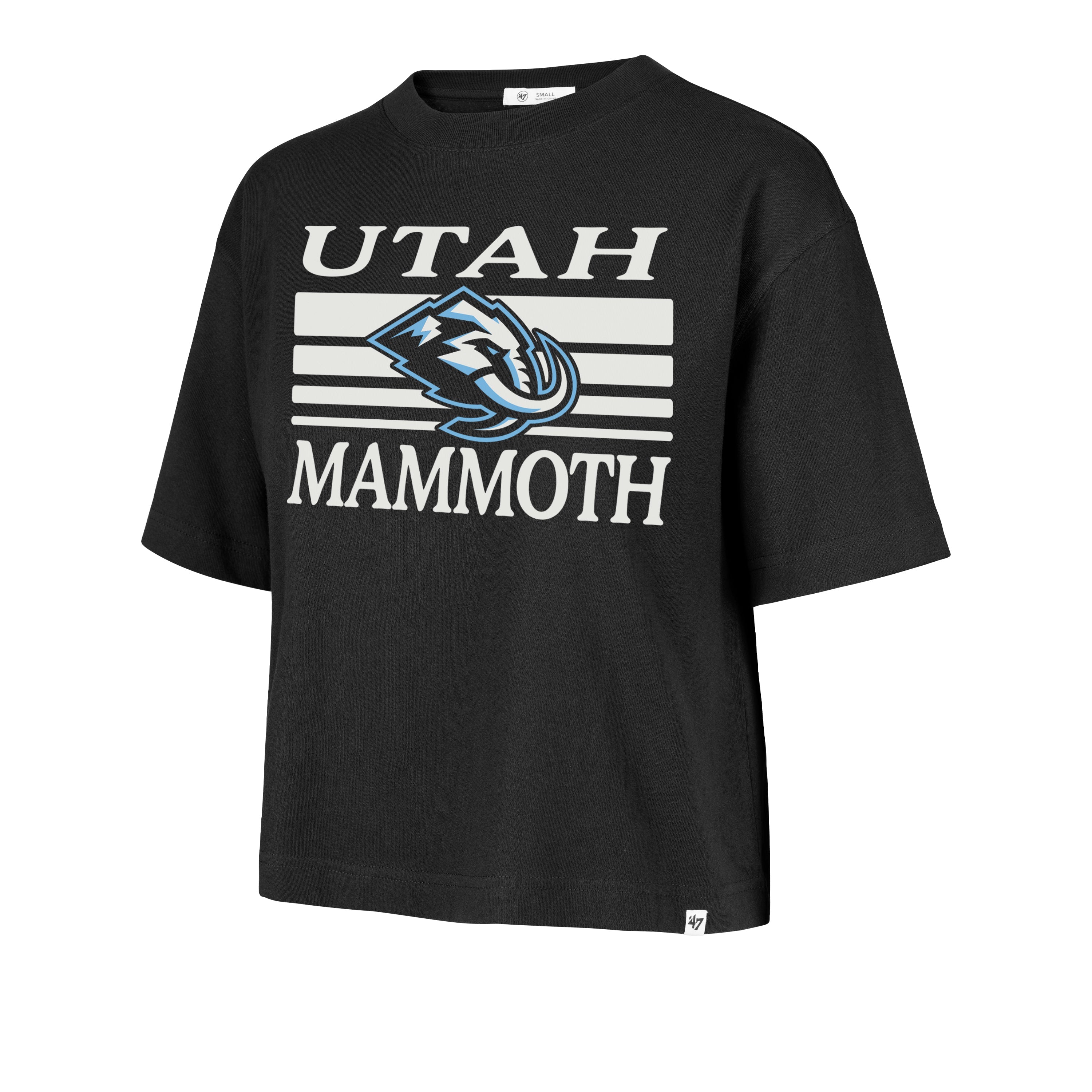 UTAH MAMMOTH GO TEAM REED '47 CITY TEE WOMENS BLACK