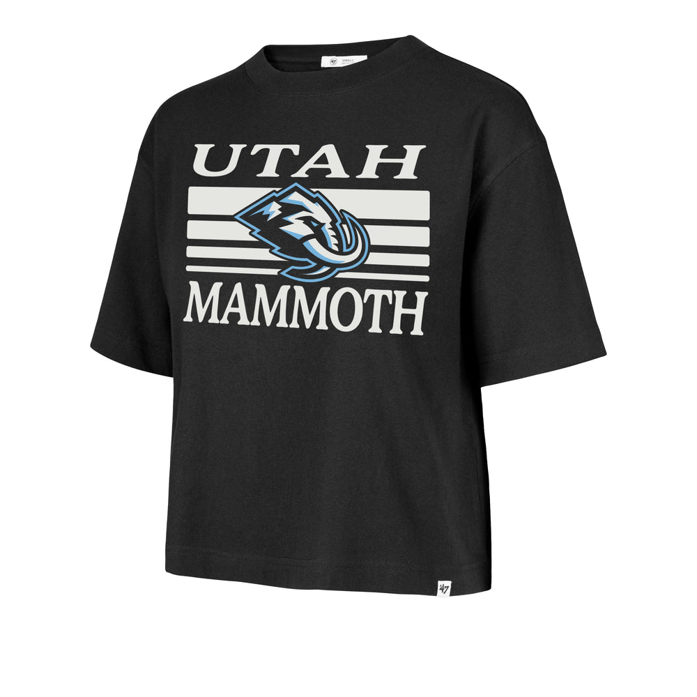 UTAH MAMMOTH GO TEAM REED '47 CITY TEE WOMENS BLACK