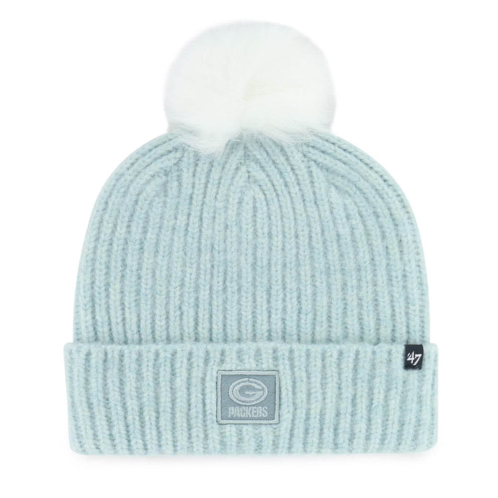 GREEN BAY PACKERS MELLOW '47 CUFF KNIT WOMENS ANTIQUE JADE