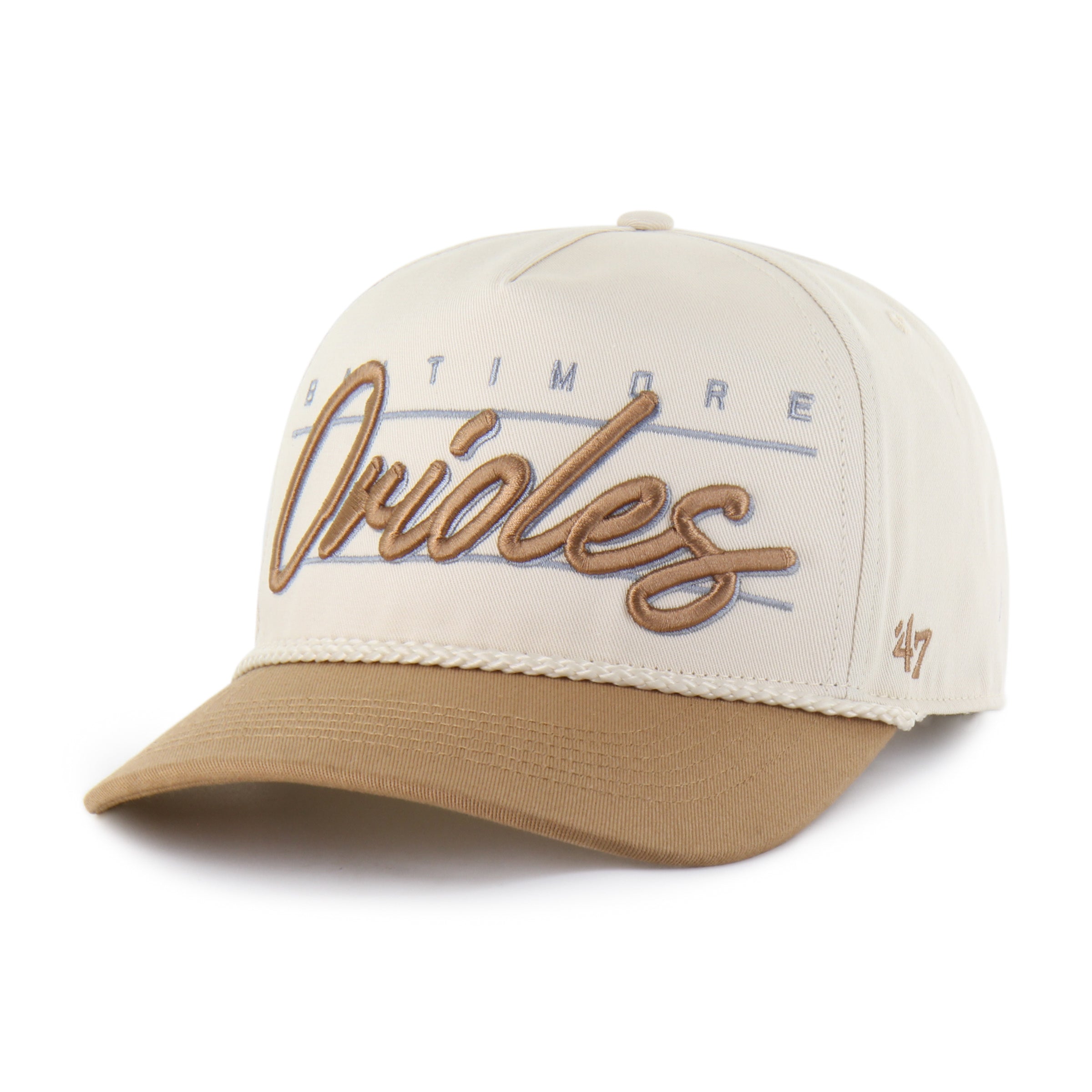 BALTIMORE ORIOLES CONDOR TWILL TWO TONE '47 HITCH NATURAL