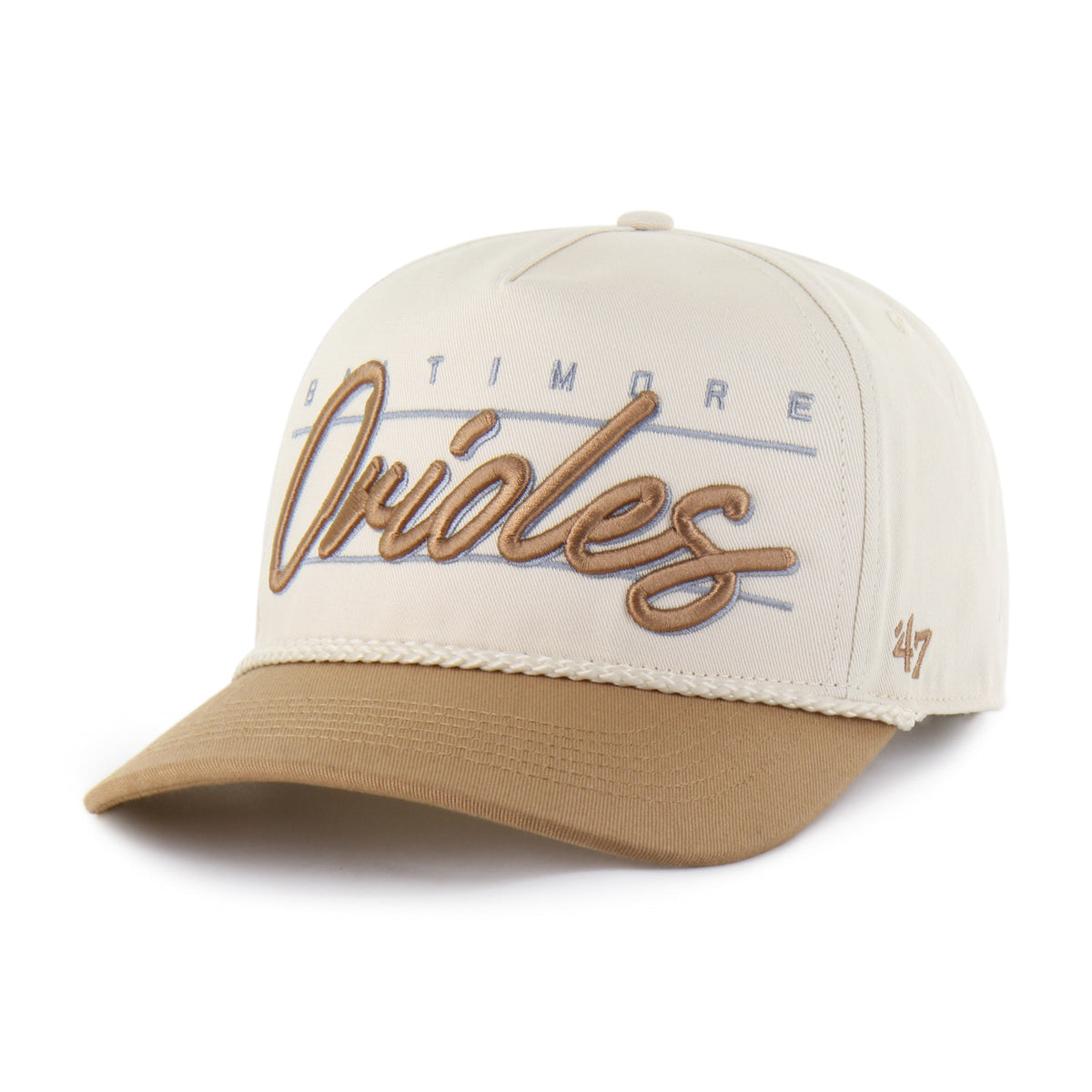 BALTIMORE ORIOLES CONDOR TWILL TWO TONE '47 HITCH NATURAL