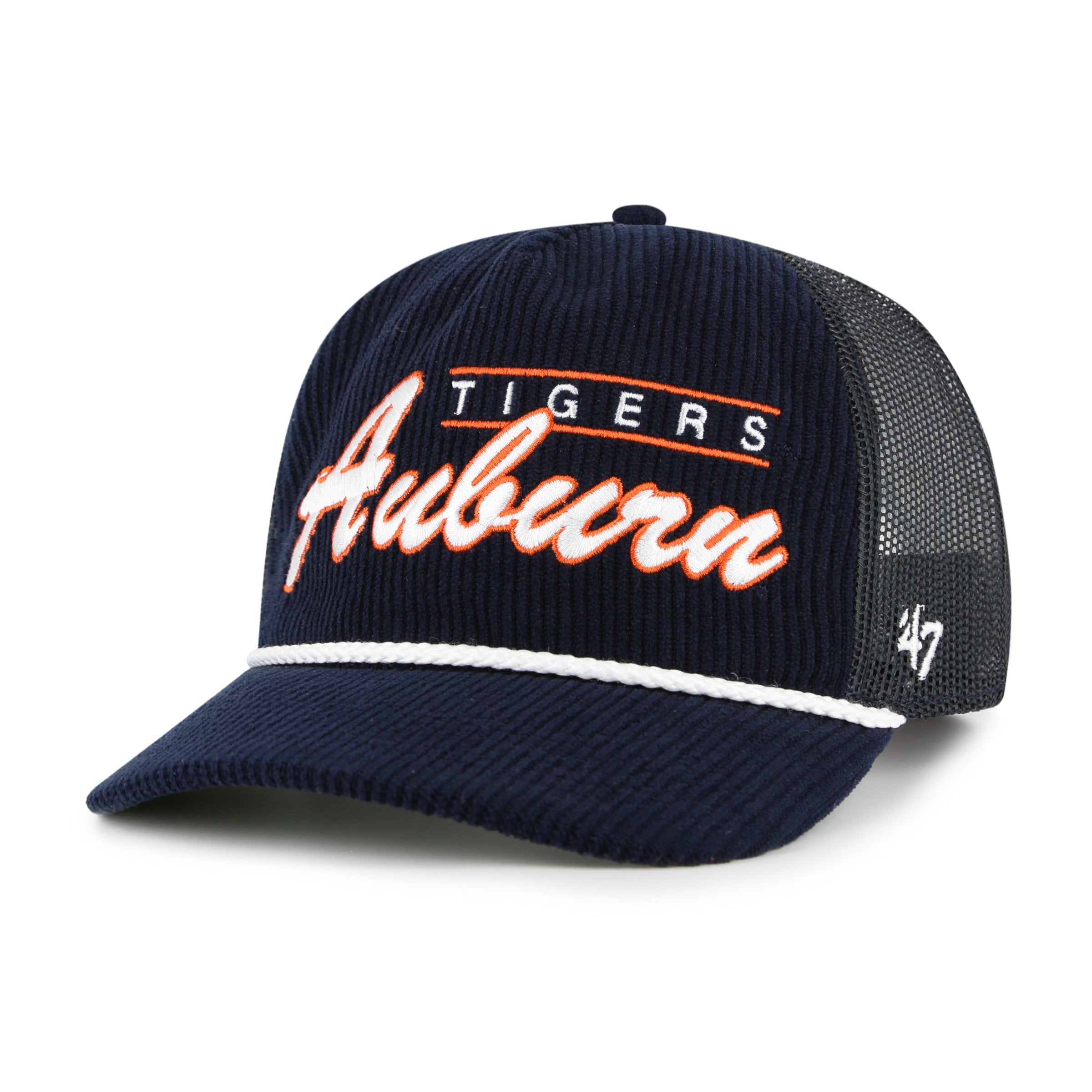 AUBURN TIGERS DOUBLE HEADER MESH '47 HITCH RF RELAXED FIT NAVY
