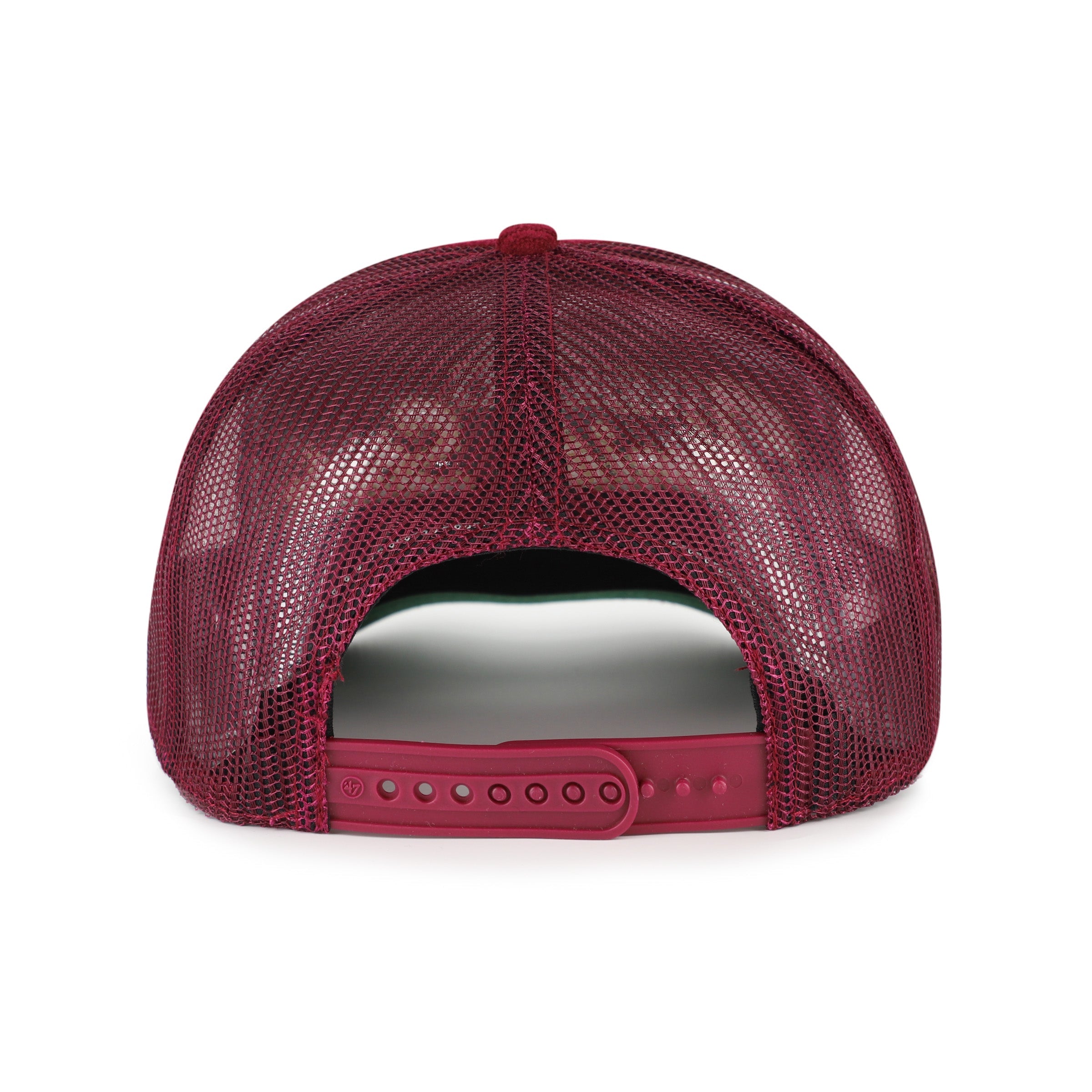 FLORIDA STATE SEMINOLES DOUBLE HEADER MESH '47 HITCH CARDINAL