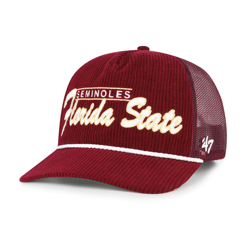 FLORIDA STATE SEMINOLES DOUBLE HEADER MESH '47 HITCH CARDINAL