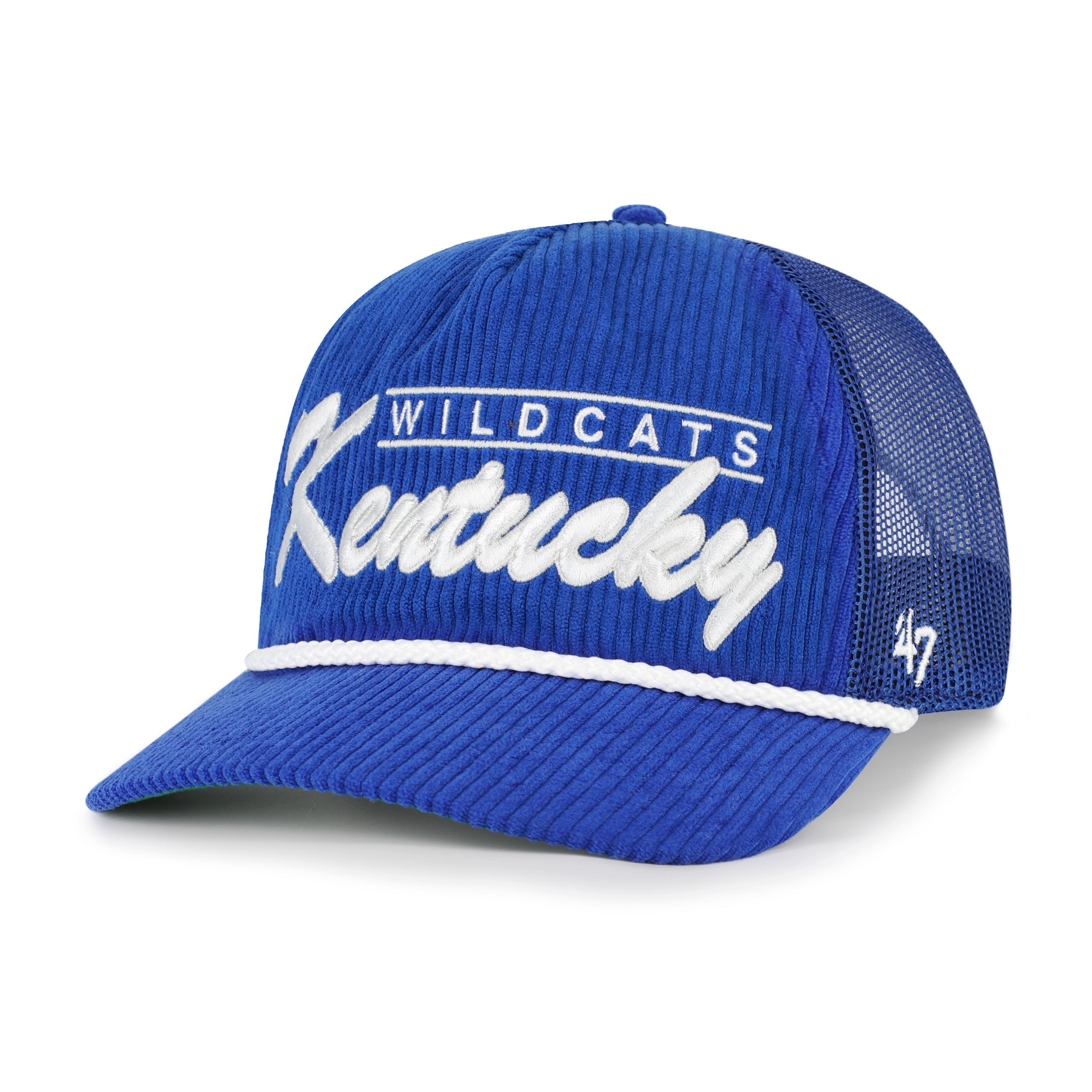 KENTUCKY WILDCATS DOUBLE HEADER MESH '47 HITCH RF RELAXED FIT ROYAL