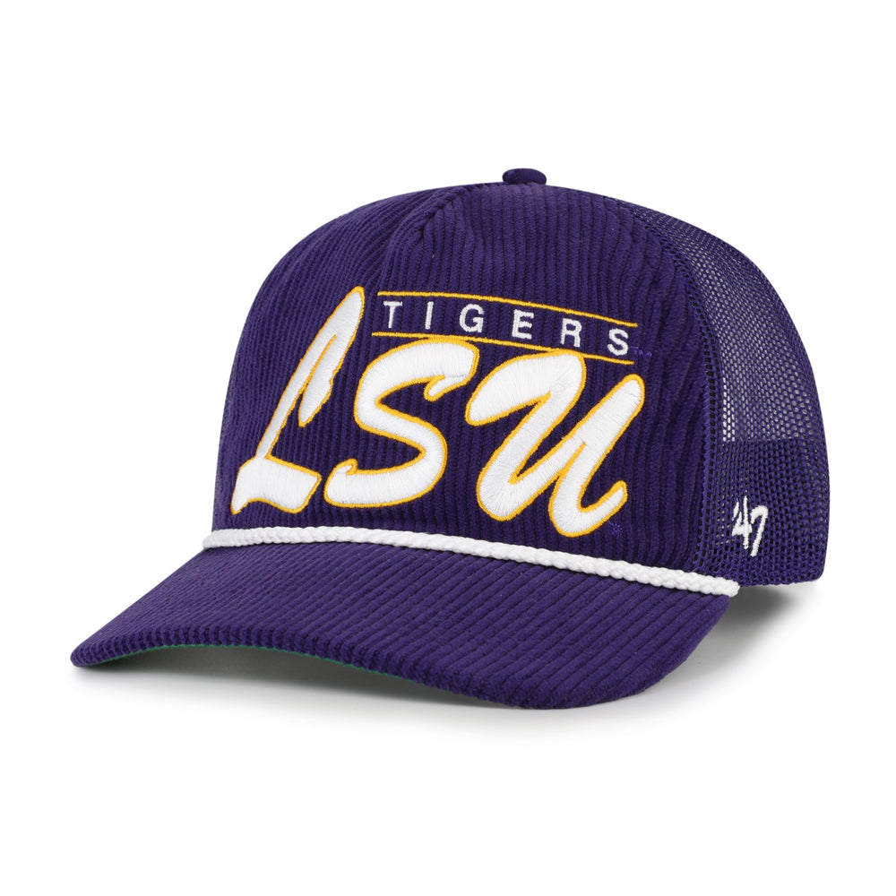 LOUISIANA STATE TIGERS LSU DOUBLE HEADER MESH '47 HITCH RF RELAXED FIT PURPLE