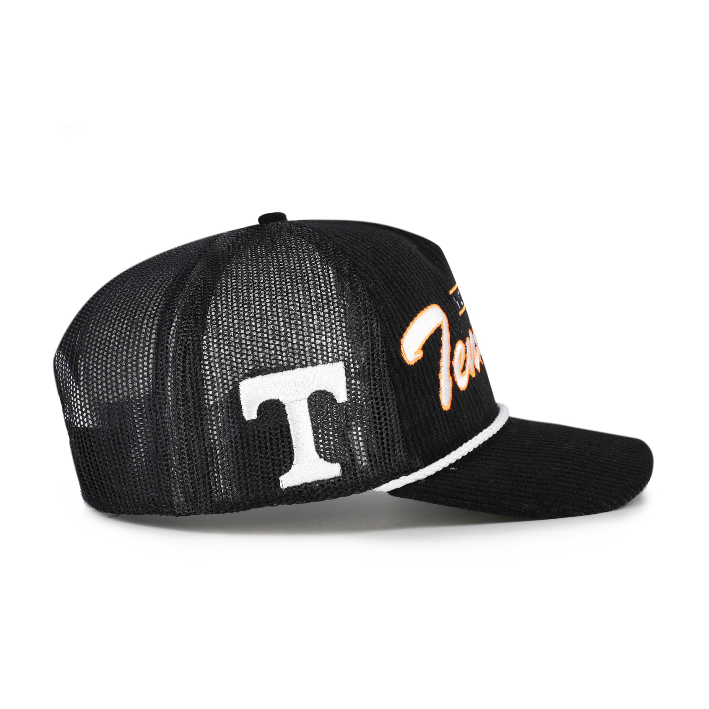 TENNESSEE VOLUNTEERS DOUBLE HEADER MESH '47 HITCH RF RELAXED FIT BLACK