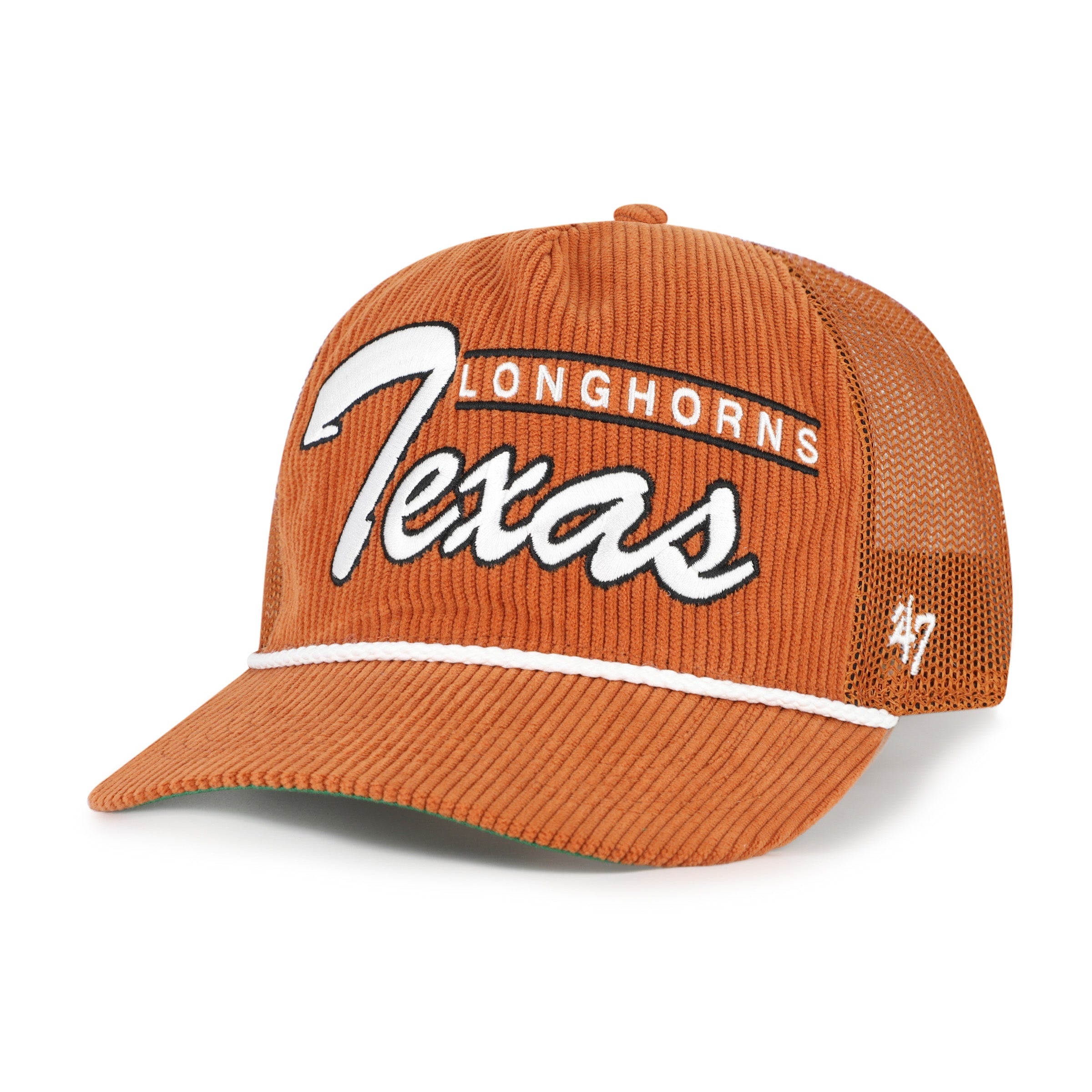 TEXAS LONGHORNS DOUBLE HEADER MESH '47 HITCH RF RELAXED FIT BURNT ORANGE