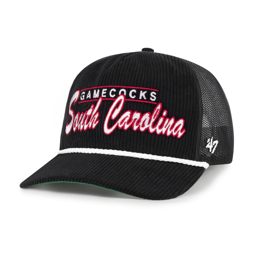 SOUTH CAROLINA GAMECOCKS DOUBLE HEADER MESH '47 HITCH RF RELAXED FIT BLACK