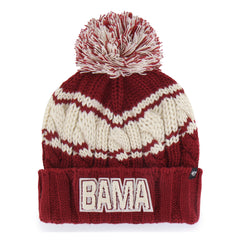 ALABAMA CRIMSON TIDE EMMA '47 CUFF KNIT WOMENS RAZOR RED