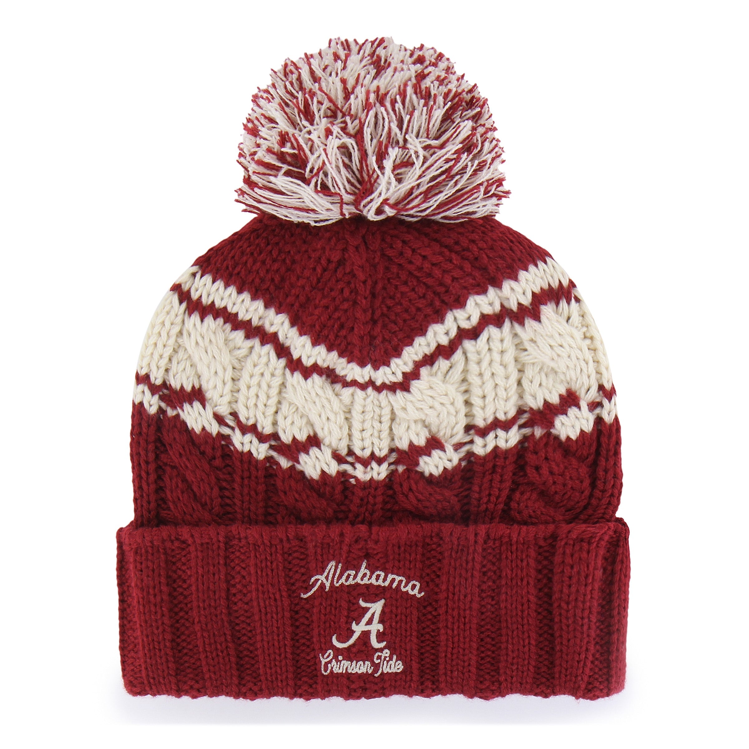 ALABAMA CRIMSON TIDE EMMA '47 CUFF KNIT WOMENS RAZOR RED